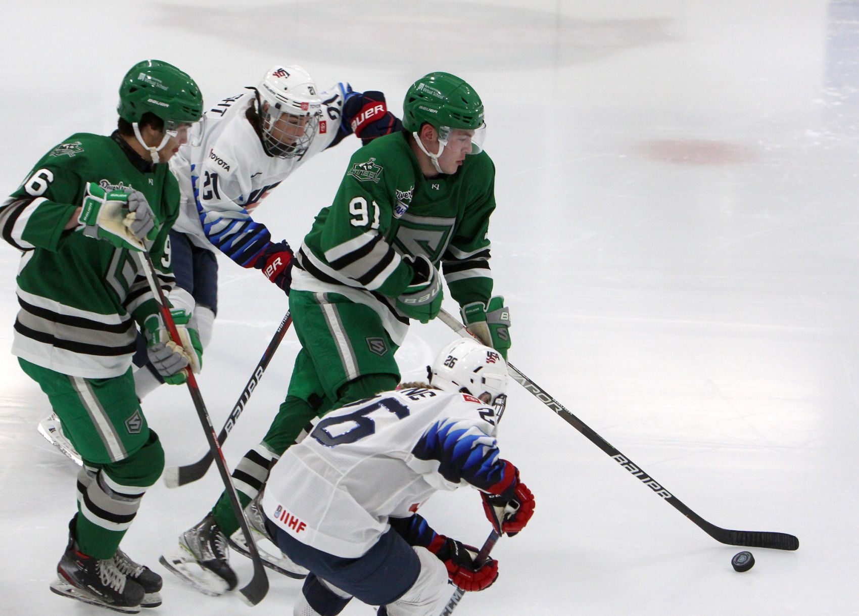 U.S. Women's Olympic National Team vs Chippewa Steel 12-6-21